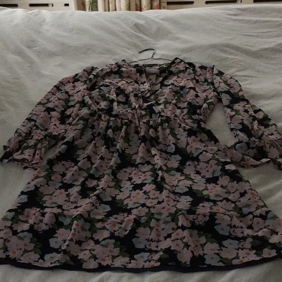 Floaty floral shirt dress - Picture 6 of 6